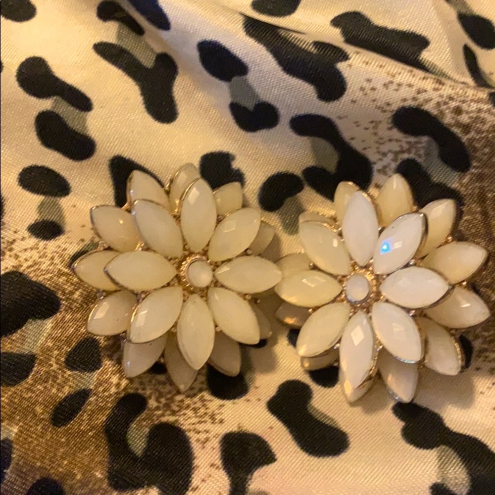 Oversized Flower Earrings
